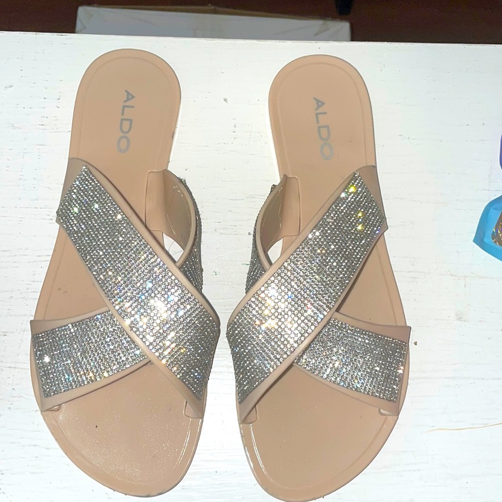 Rhinestone sandals